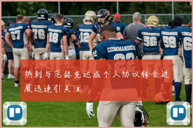 热刺与范赫克达成个人协议转会进展迅速引关注