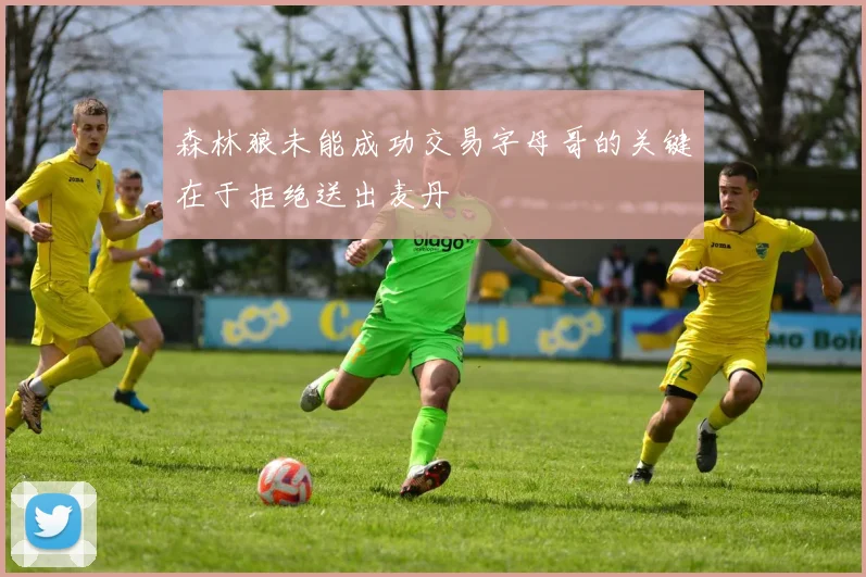 森林狼未能成功交易字母哥的关键在于拒绝送出麦丹